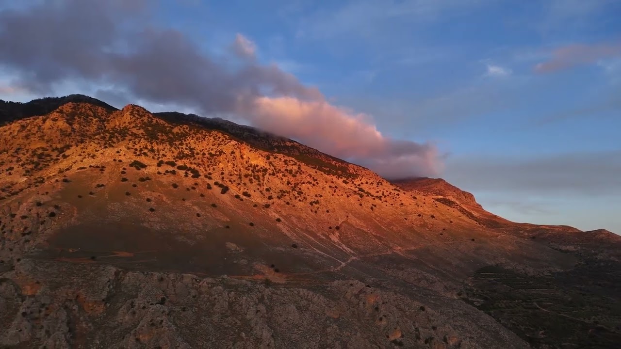 `ZAROS - LAKE ZAROS - CRETE - 4K DRONE FILM