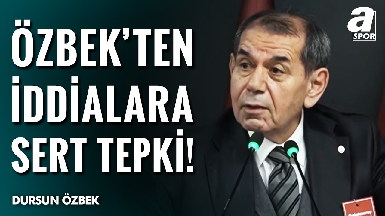 Dursun Özbek'ten O İddialar İçin Flaş Açıklama: 