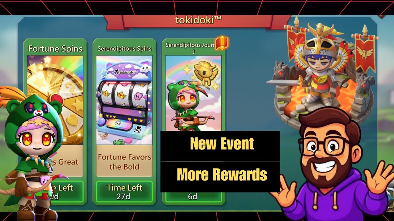 Reviewing Tokidoki Event | Feb 2026 | Lords Mobile | Genz Gaming