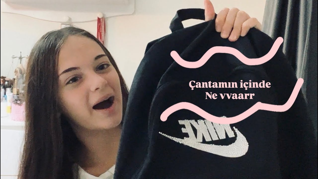 OKUL ÇANTAMIN İÇİNDE NELER VAR.  OKULA DÖNÜŞ📚🎒