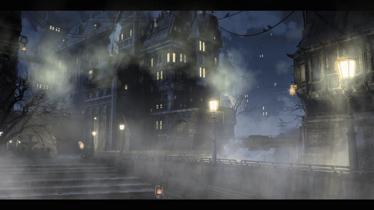 REAL VICTORIAN ERA AMBIENCE | Steam Train Sounds, Horses, People, Bells, Dogs, Birds, Fog, Coal Smog