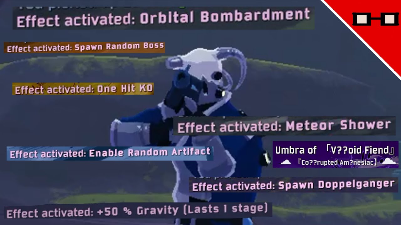 Risk of Rain 2, but a random event happens every minute