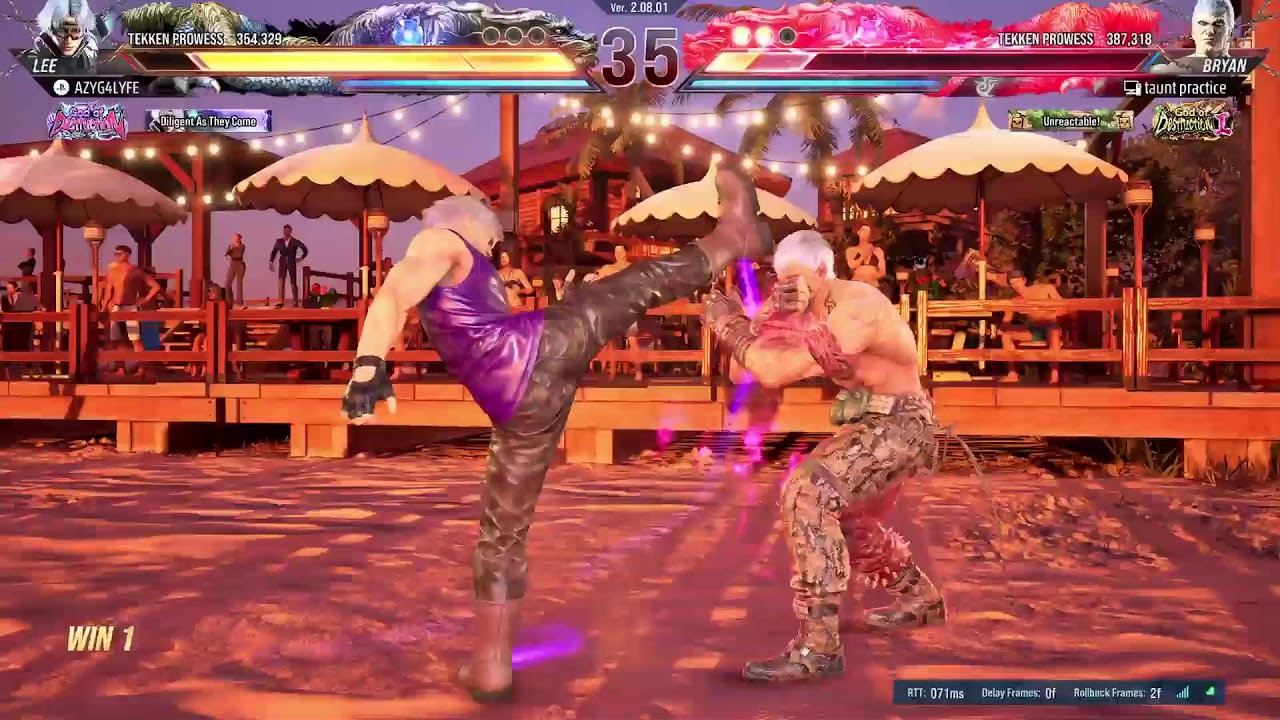 Lee Chaolan Session - Less is more #tekken8 #leechaolan