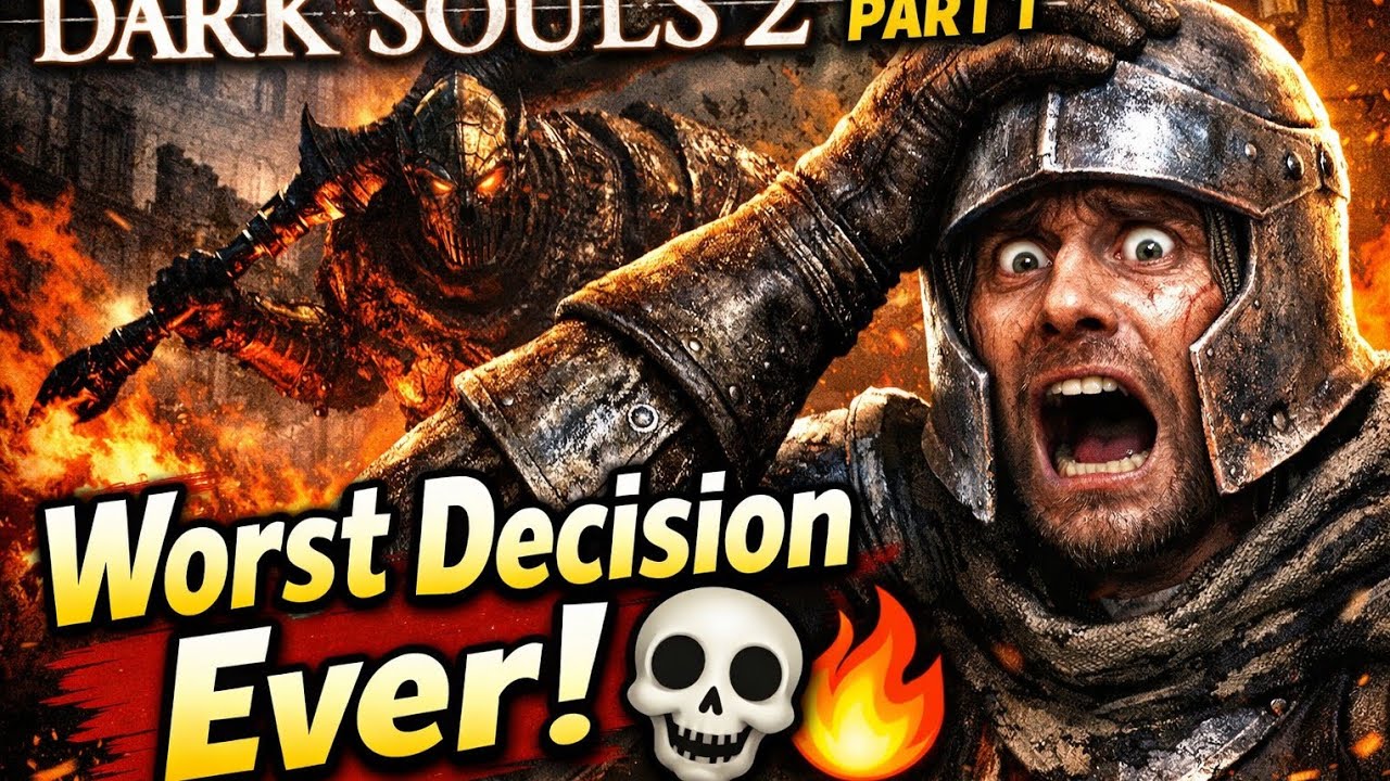 I Started Dark Souls 2… and Regretted It After 5 Minutes! 💀
