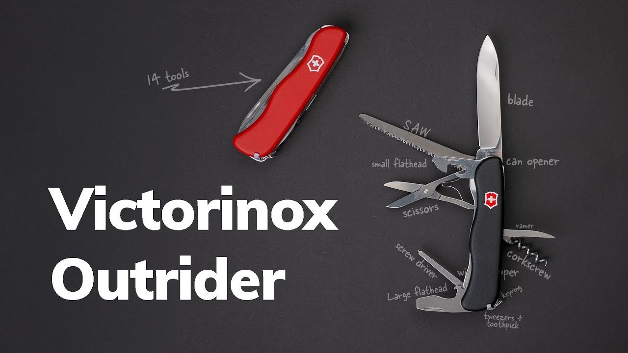 НАДЕЖНЫЙ швейцарский армейский нож Victorinox Outrider