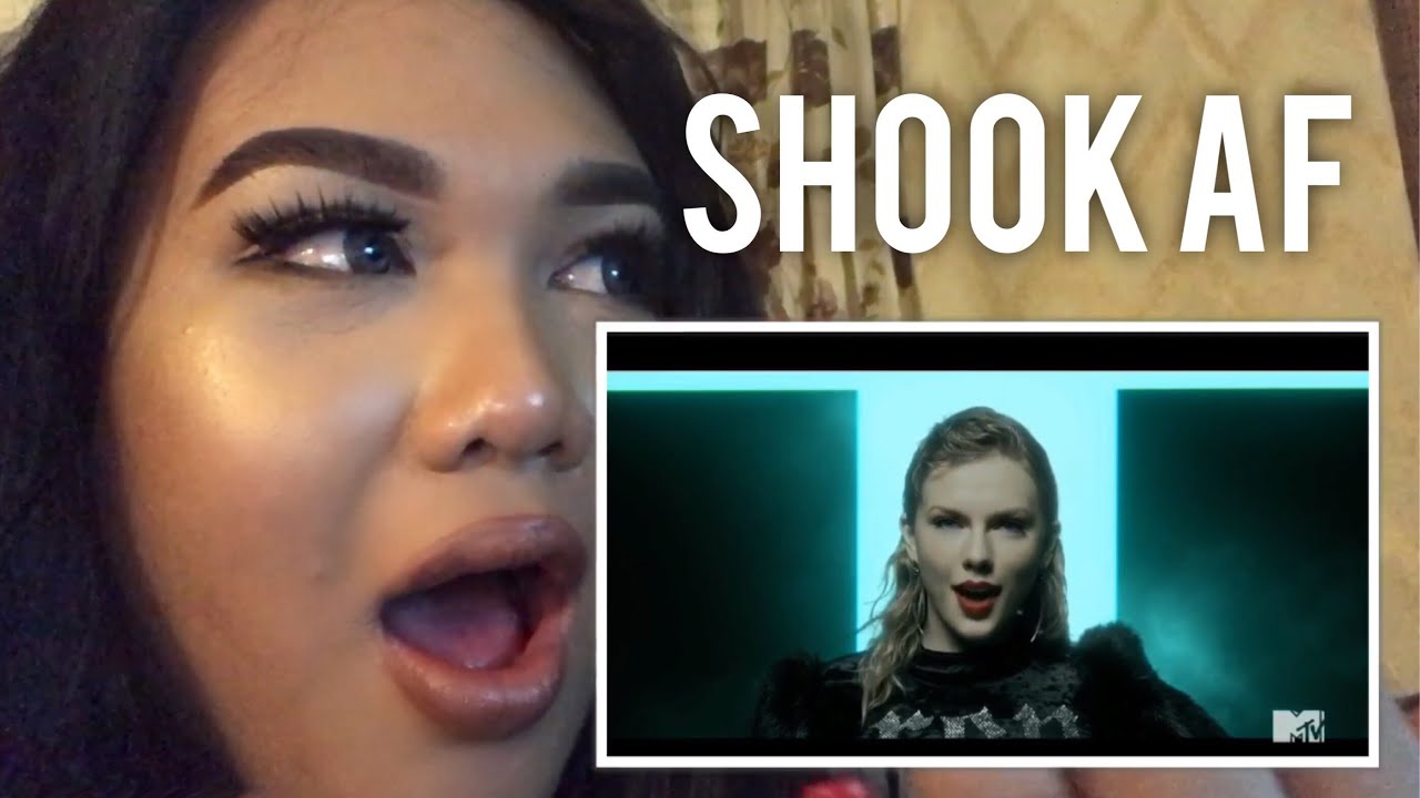 LOOK WHAT YOU MADE ME DO VIDEO VMA PREMIERE REACTION!!!!!! TAYLOR SWIFT