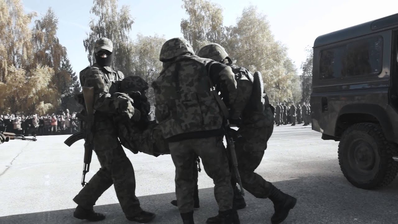 Ślubowanie klas wojskowych w 14LO w Lublinie 2015