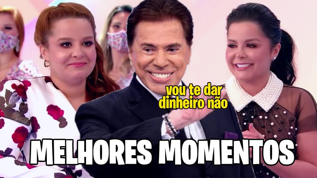 MOMENTOS ENGRAÇADOS MAIARA E MARAISA: JOGO DAS 3 PISTAS DO PROGRAMA SILVIO SANTOS