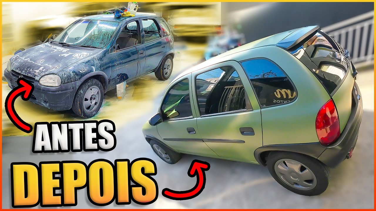 🚀 REFORMEI O CARRO DO MEU PAI SEM ELE SABER 😍 EPISÓDIO FINAL - SAGA DO CORSA