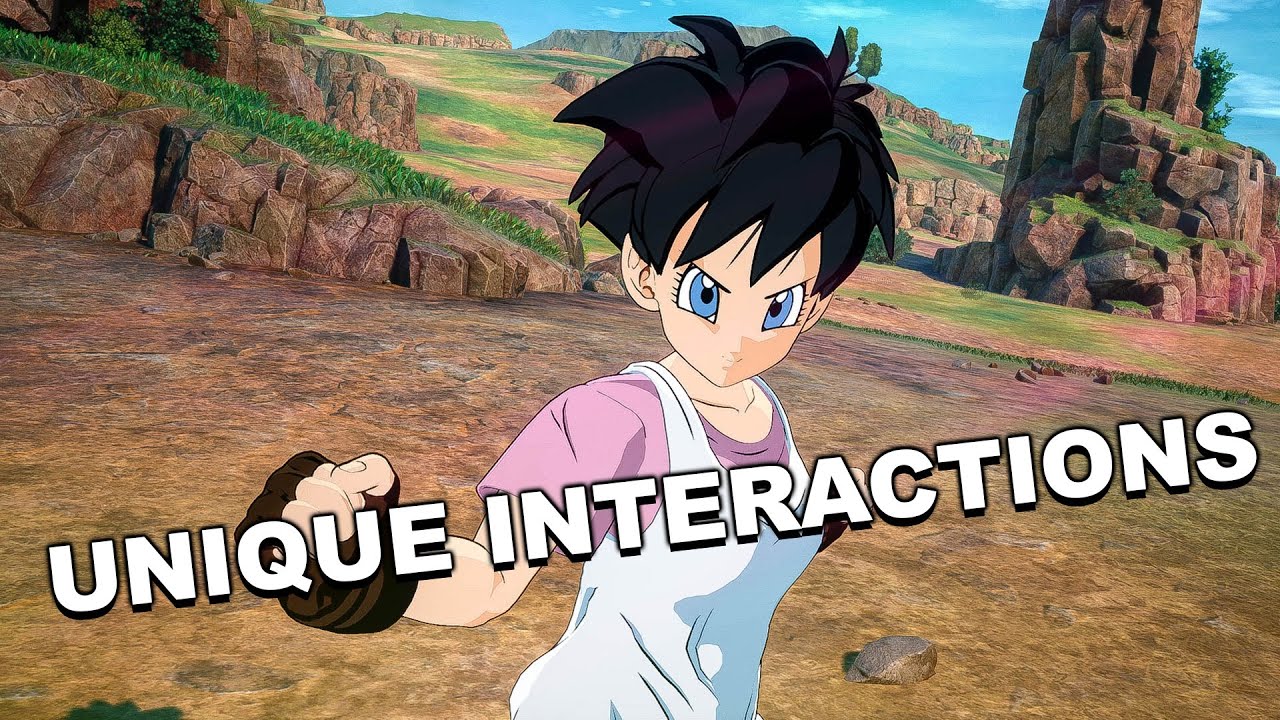 Dragon Ball Sparking Zero — уникальные взаимодействия Видела (специальные цитаты)