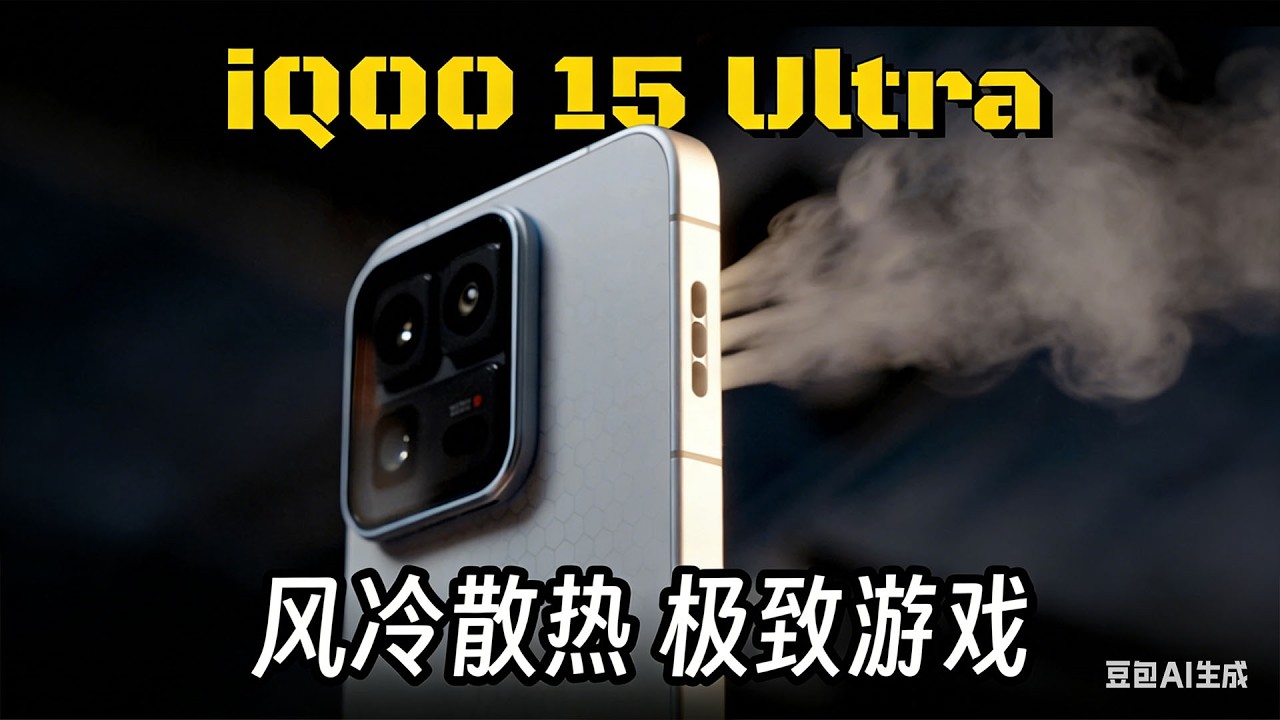iQOO首款Ultra！iQOO 15 Ultra 风冷散热实测，配置拉满