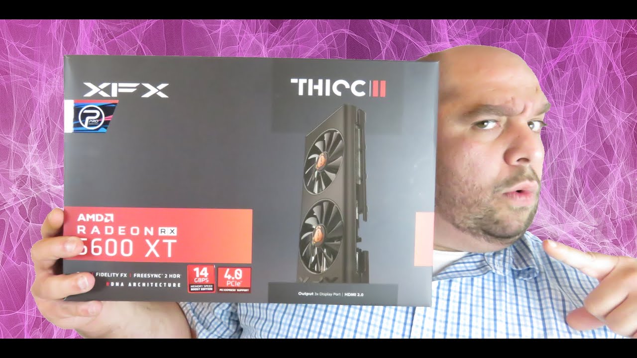 XFX Radeon RX 5600 XT THICC II Pro — видеокарта без коробки