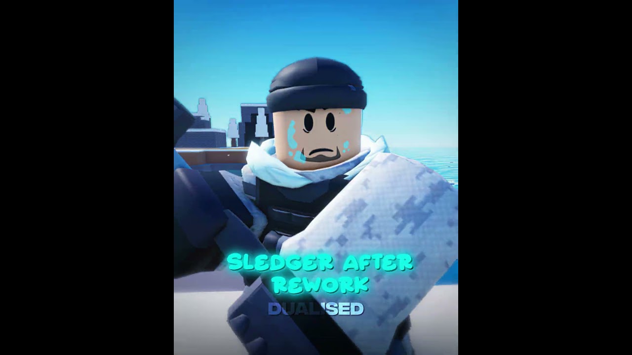 TDS Sledger Rework Edit #towerdefensesimulator #tds