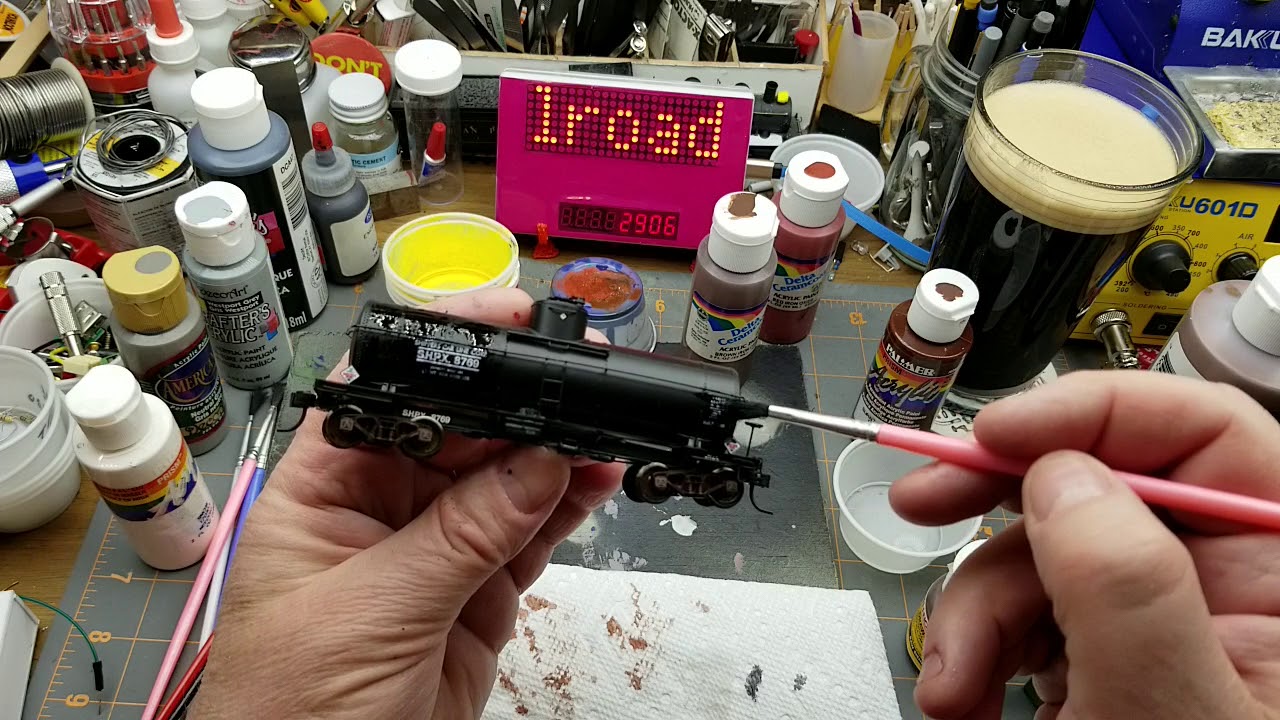tank car weathering