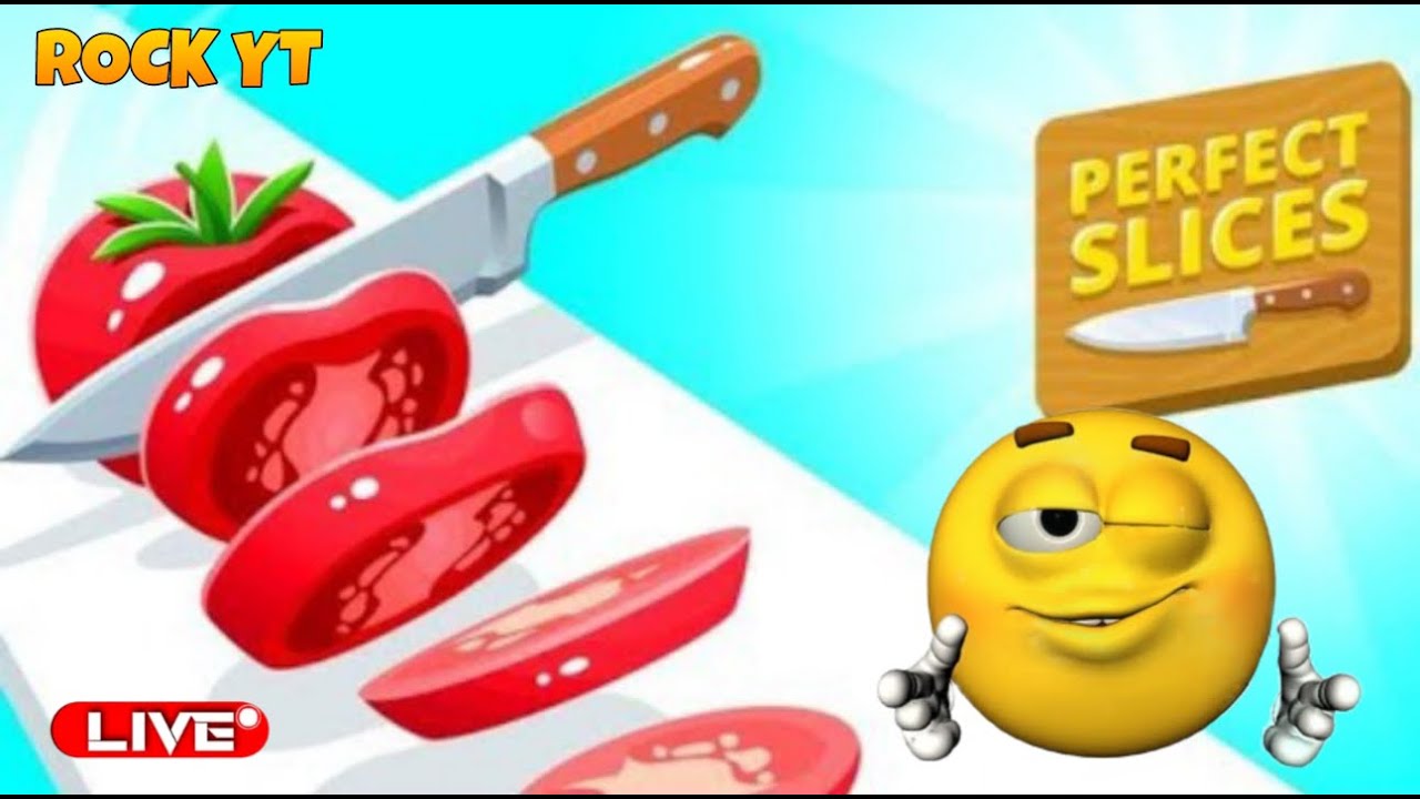 🍎 Perfect Slices Gameplay #live #shortslive #shorts gaming #short #perfectslices #android