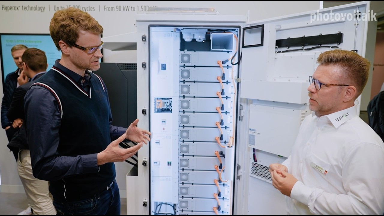 Gewerbespeicher fit f&uuml;r den Stromhandel | Tesvolt