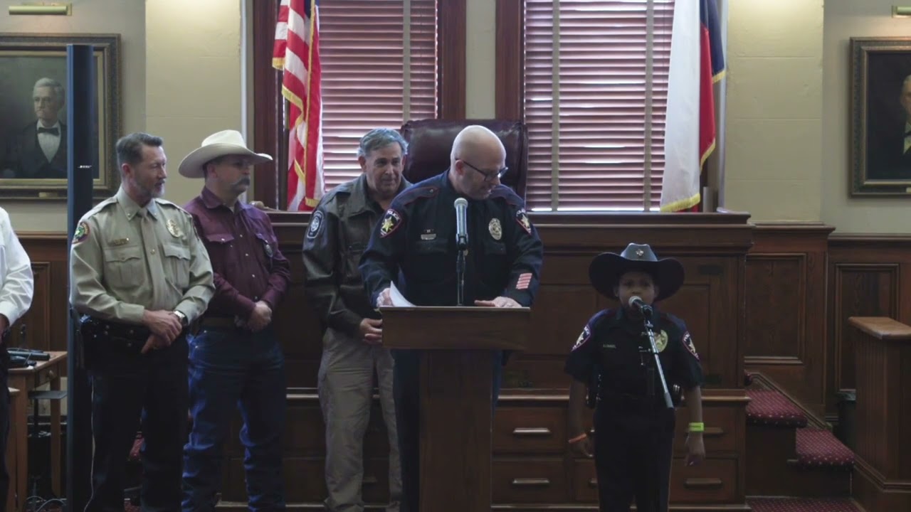 Swearing in Devarjaye 