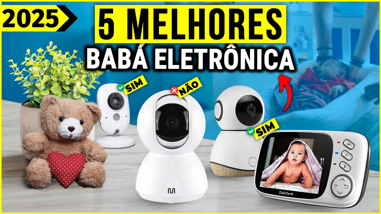 As 5 Melhores Babá Eletrônica Em 2025! Tem Boa e Barata, Wifi e Outras.