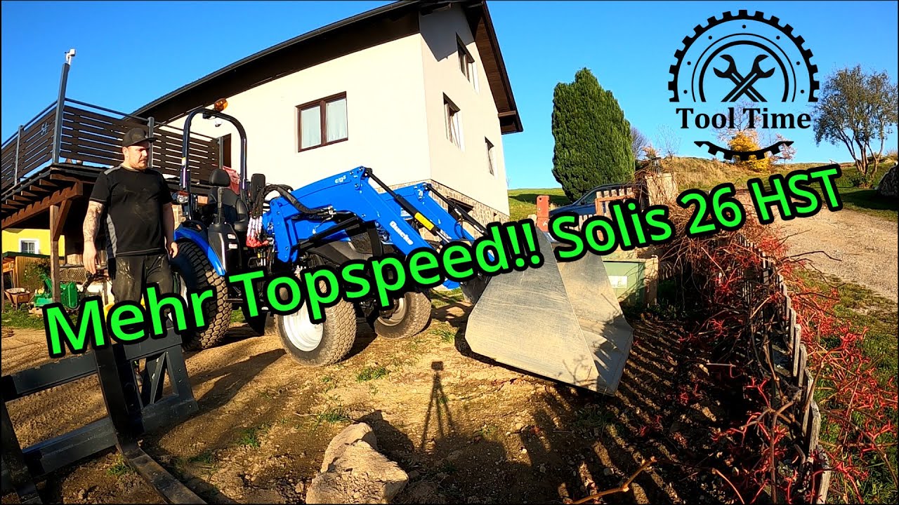 Mehr Topspeed!! Pedal Upgrade!! Lockere Schrauben!! Solis 26 HST