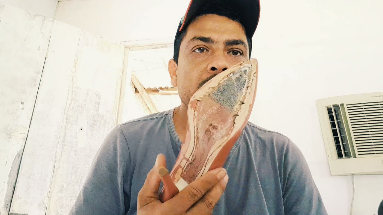 troca de solado do sapato scarpan