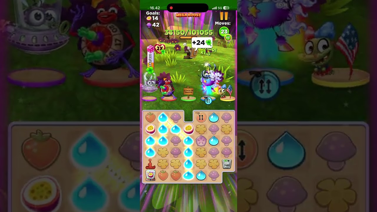 Best Fiends Mega Boost 5 Minutes #22
