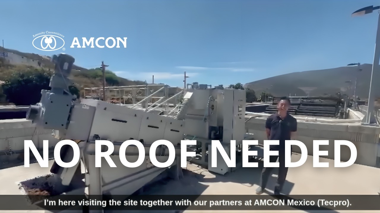 Outdoor Sludge Dewatering: VOLUTE™ GS-351 Pilot Test in Mexico