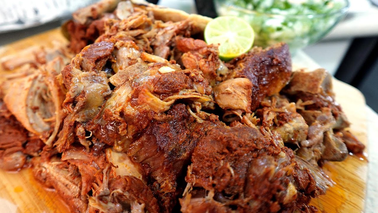 No te quedes sin probar esta BARBACOA DE PUERCO ¡En OLLA EXPRESS!