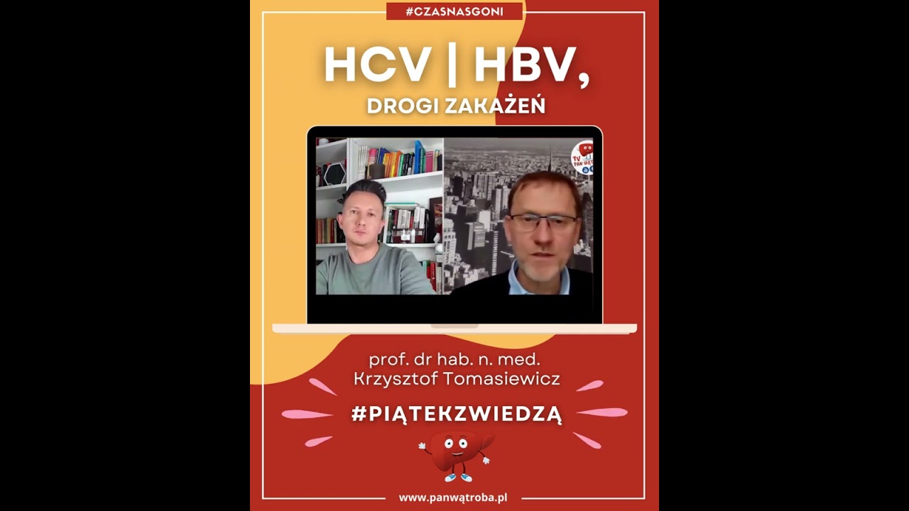 #piątekzwiedzą - odc.5 - HBV | HCV - podstawowa droga zakażeń