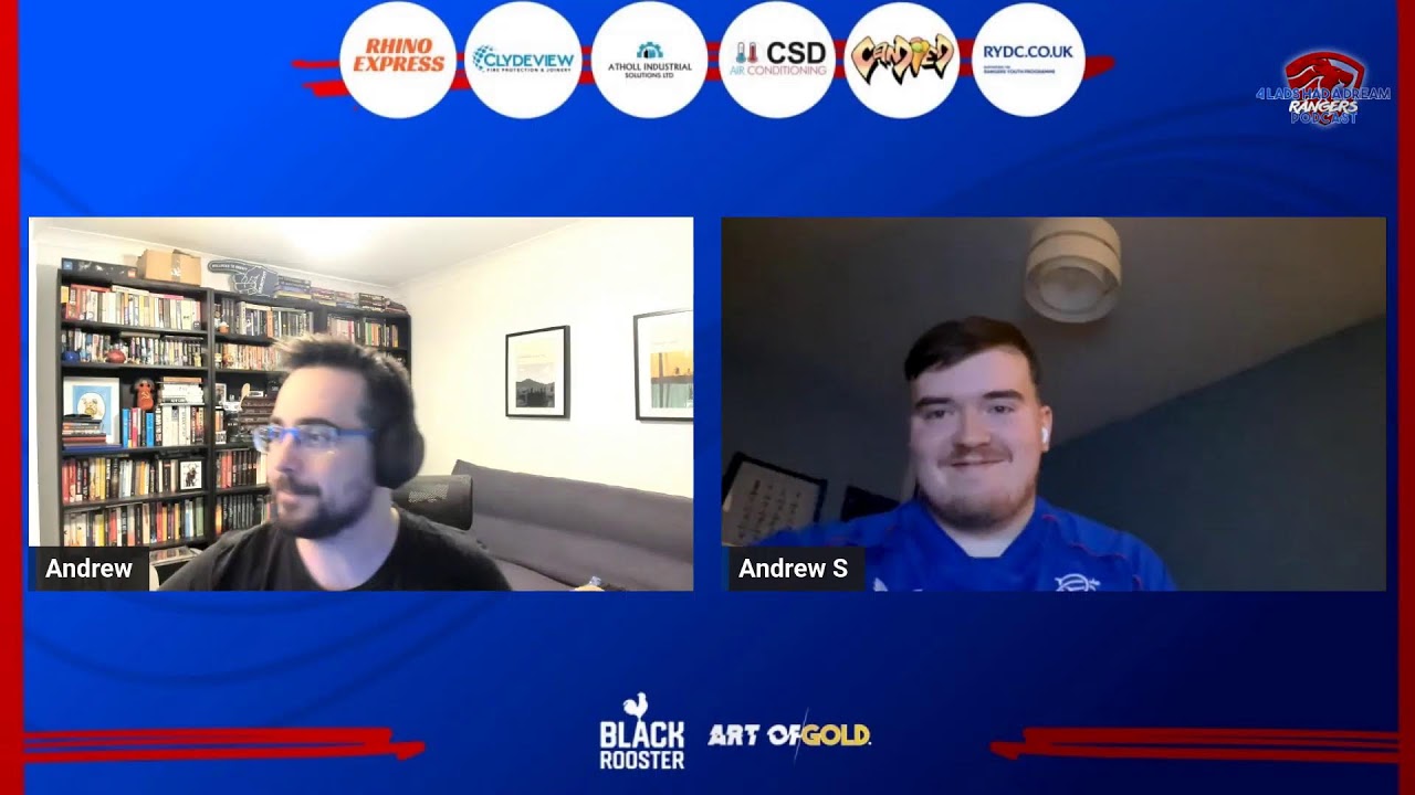 4 Lads Rangers Saturday Night Live - First of Nine Cup Finals
