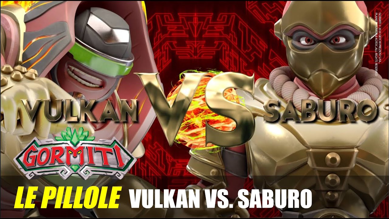 Gormiti | Le Pillole: Ultra Vulkan Vs Ultra Saburo