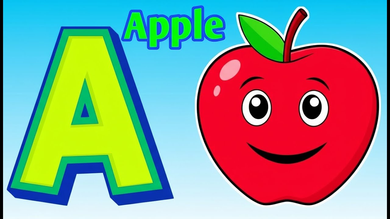 ABC Rhymes for Toddlers |A to Z ABC Phonics Song for Kids | Phonics Fun with A for Apple #kidssongs