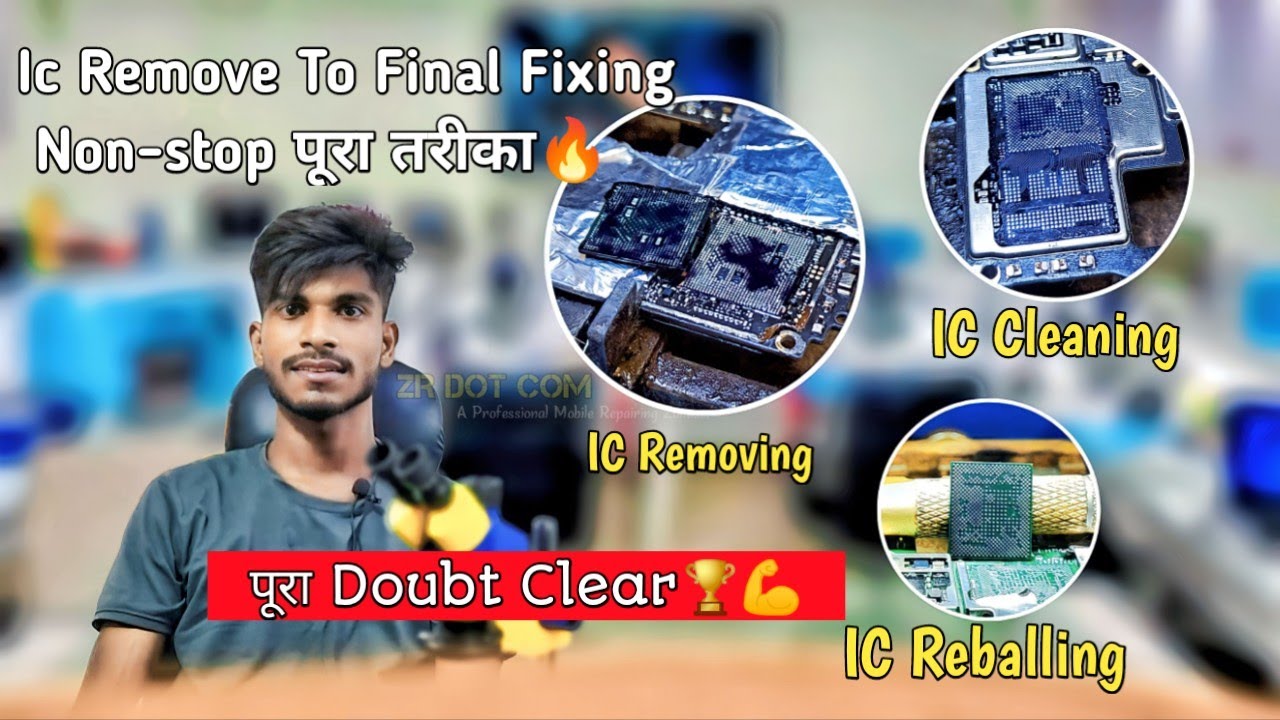 Mtk Cpu & eMMC Reballing And Installation