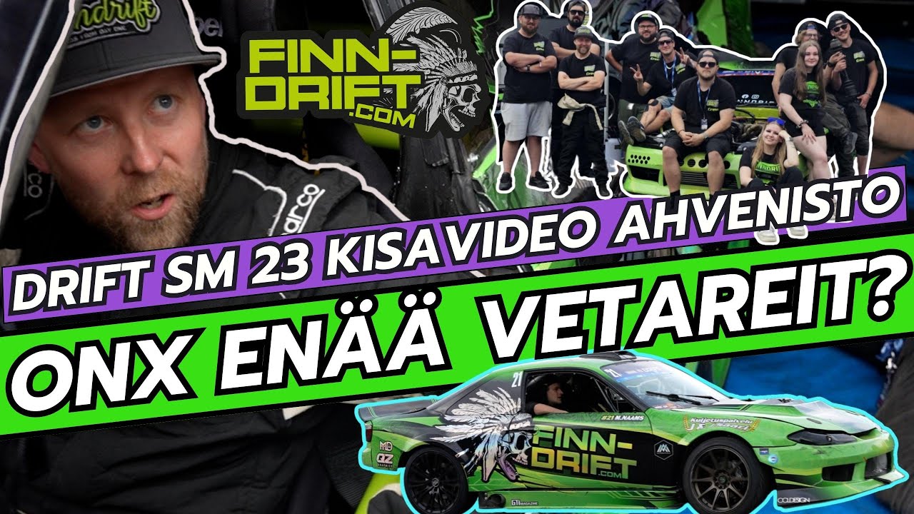 Drift SM 3/4 Hämeenlinna Ahvenisto kisavideo | Onks meil enää vetareit?