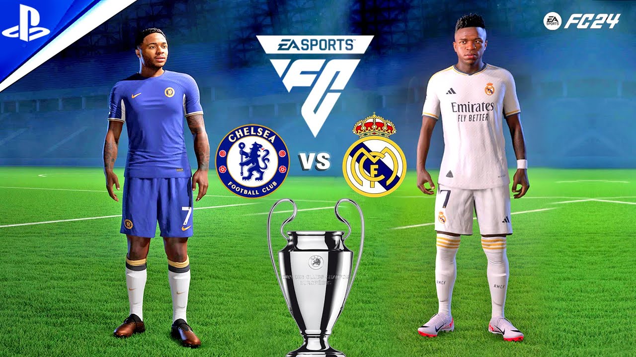 FIFA 24 - Chelsea vs Real Madrid - UEFA Champions League Final Match | PS5™ Gameplay | 4K
