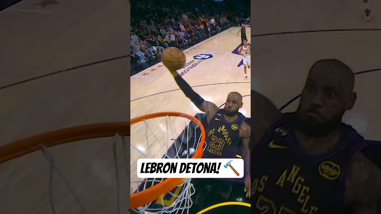 LeBron James é coisa de outro planeta! 