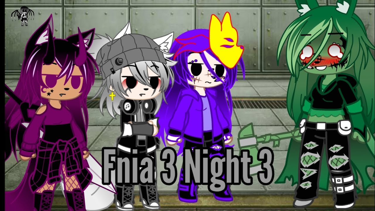 Fnia 3 Night 3 (Collab with @itzlunamoonlight_yt7052 )
