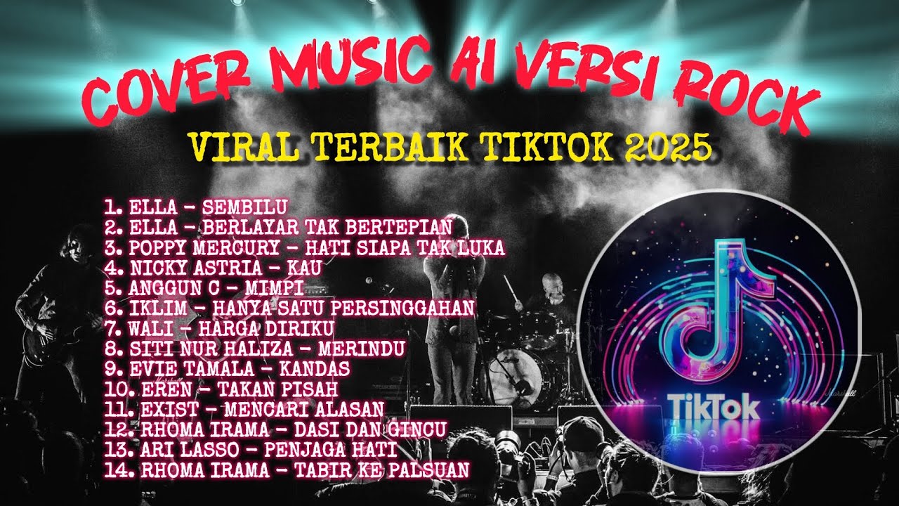 Perjalanan asik di temenin‼️ COVER MUSIC AI VERSI ROCK - yang viral di tiktok