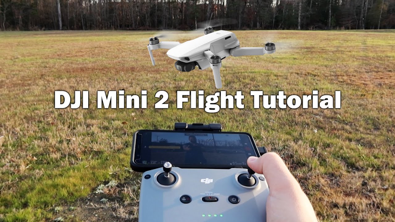 Начало работы с DJI Mini 2 — Учебное пособие по полётам (часть 2 из 2)