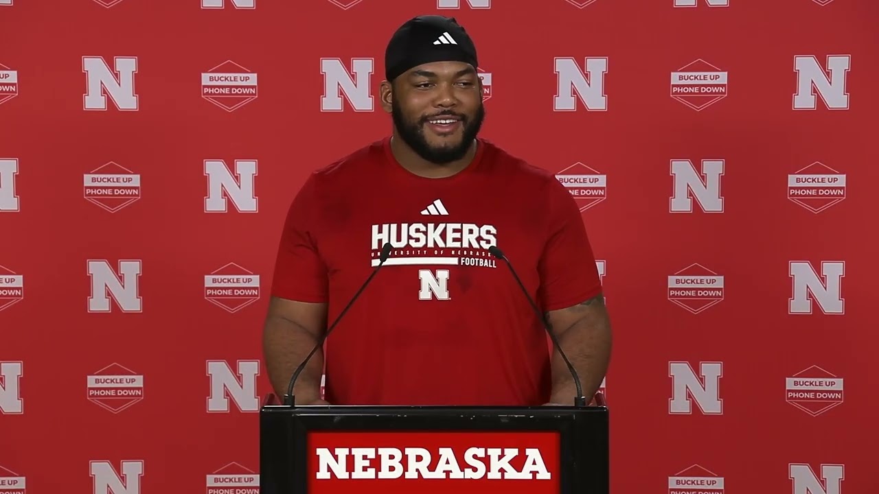 Nebraska Football: Center Justin Evans discusses start to spring