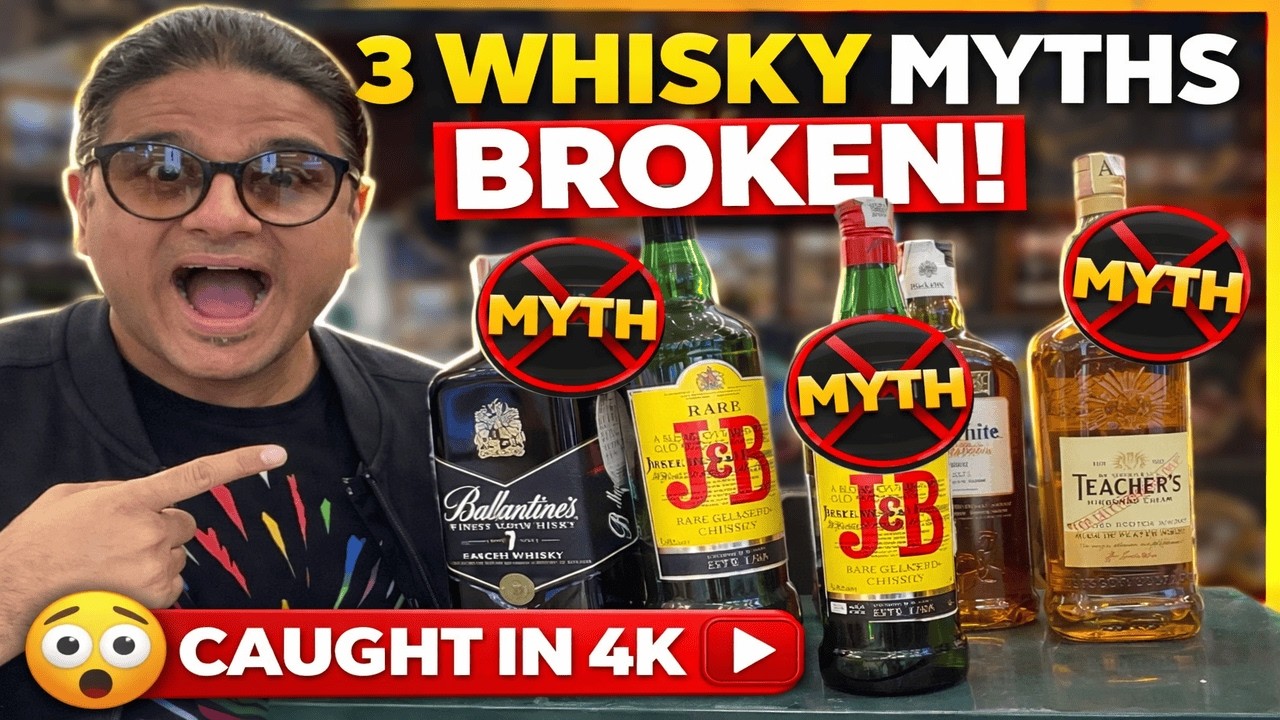 3 Biggest Whisky Myths Busted 🥃 |  Does Whisky Expire? | City Ka Theka