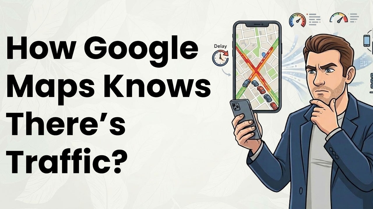 How Google Maps Knows There's Traffic