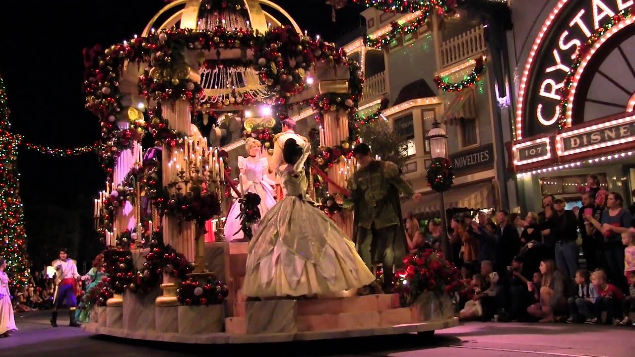 Disneyland Christmas Parade 2013