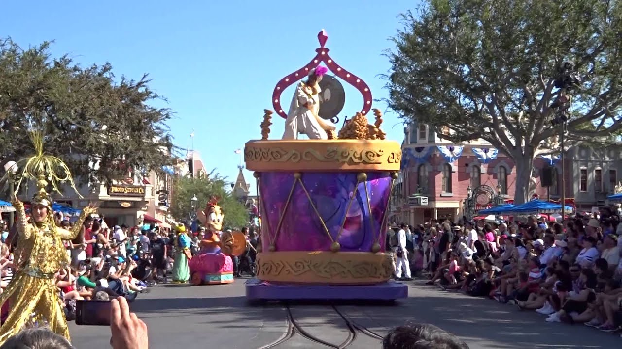 美國加州迪士尼樂園日間遊行1