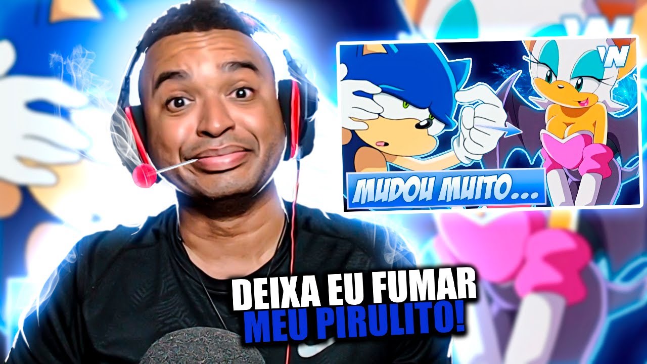 REACT | Censuras RID&Iacute;CULAS em SONIC X 🚫 - V&iacute;cio Nerd