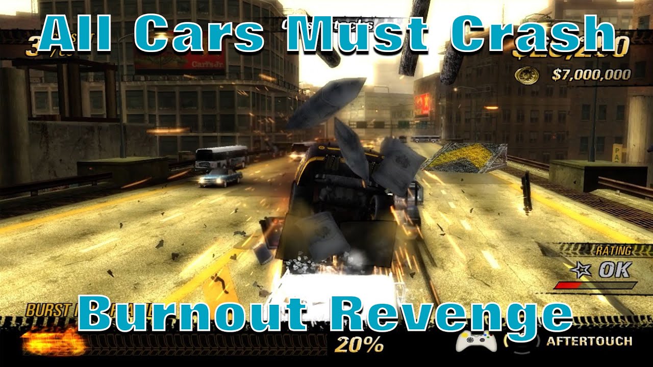 All cars must crash - Burnout Revenge 360