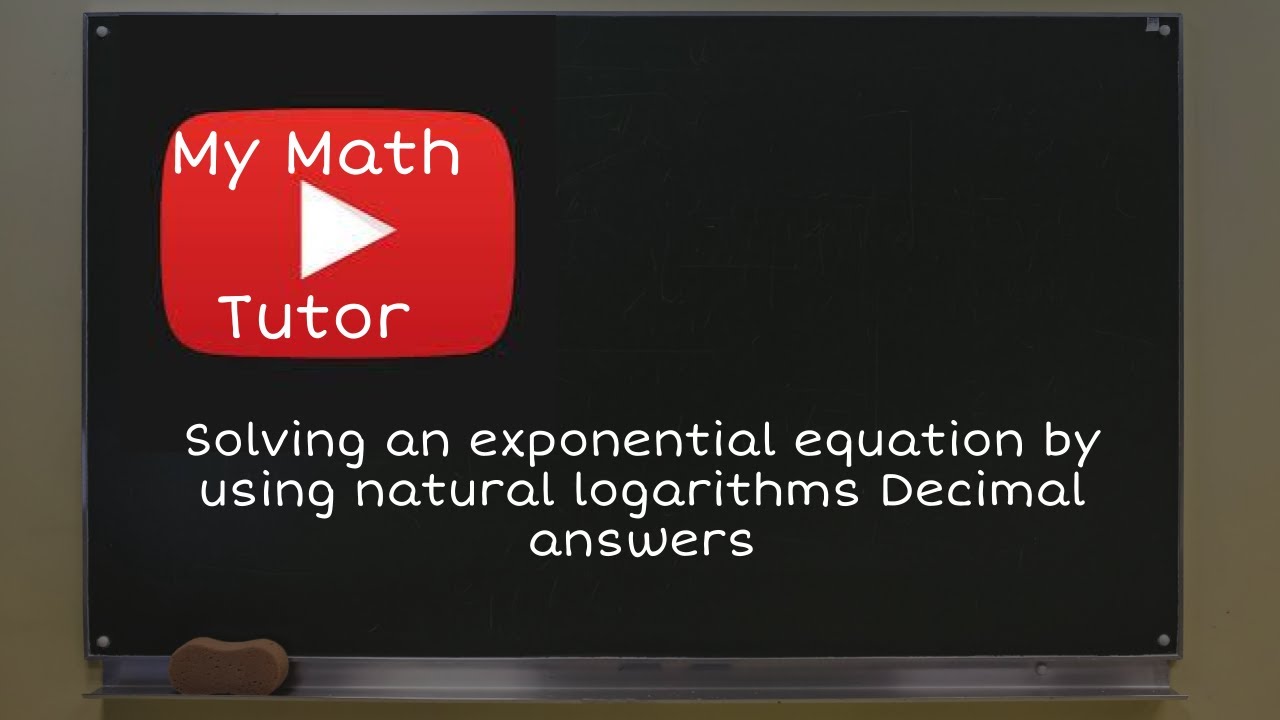 ALEKS | Solving an exponential equation by using natural logarithms: Decimal answers