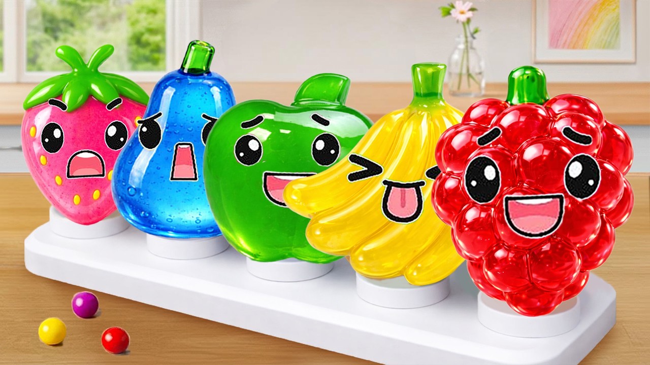 Rainbow Fruit Jelly 🌈1000+ Amazing Miniature Jelly Recipe Dessert 🍦Luna Little Cake