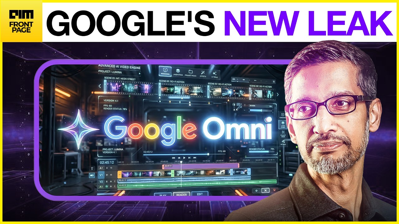 Google LEAKS Gemini Omni Ahead Of I/O 2026 - Is This The Future Of AI Video?