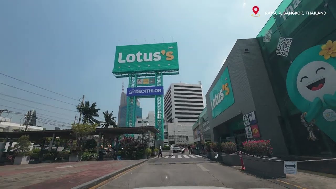 [4K Bangkok Driving] พระราม 4 I Rama 4 Bangkok 
