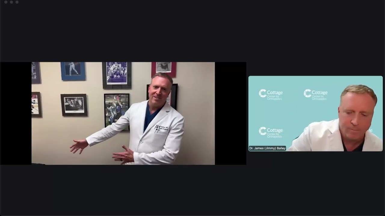 Meet the Doctor – Knee Pain: Common Causes and Treatment – Dr. James Bailey